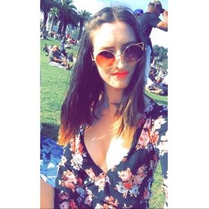 Adorable Scrunched Floral Romper